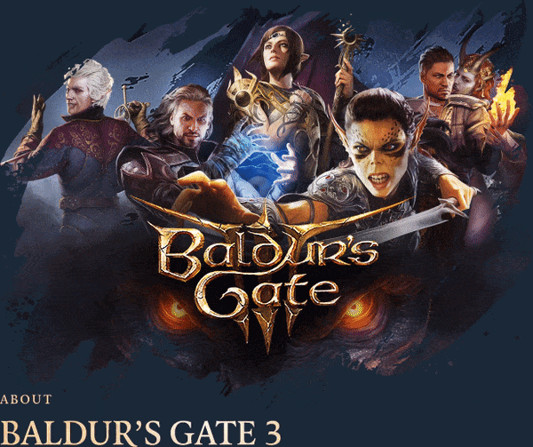 博德之门3/Baldurs Gate 3(v4.1.1.2122596) 34 Larian Steam new KeyArt ready